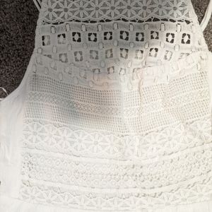 Roxy White Lace Dress